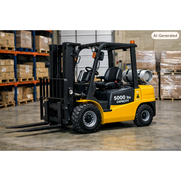 Warehouse Forklift 5000 lbs. – Gas